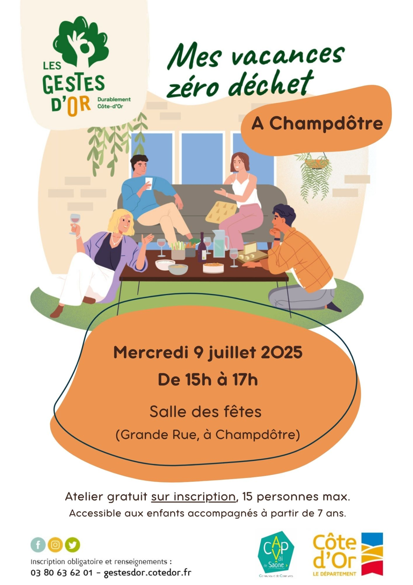enfant parent déchet repas